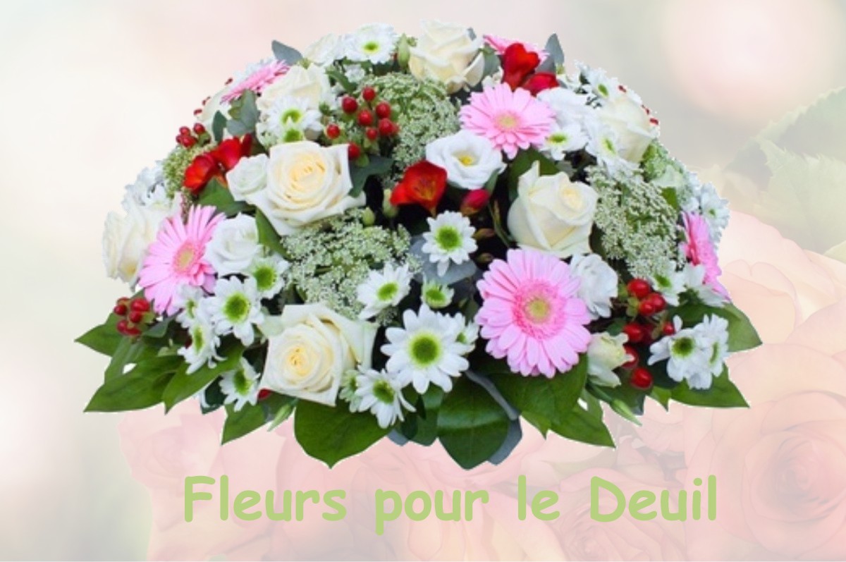 fleurs deuil SOLTERRE